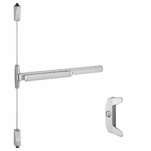 Von Duprin 3527ANL surface vertical rod exit device with night latch.